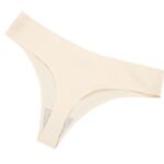 Barely-There Laser Cut No Show Seamless Thongs Pack