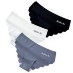 Panties For Women Seamless Panty Set Solid Invisible - Image 3