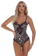 Sexy Lingerie Lace Sheer Lingerie Open Back Bodysuit Lingerie - Image 8