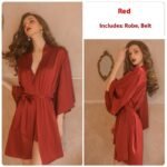 Sexy Pure Desire Sleepwear Lace Solid Color Strap Skirt - Image 9