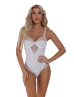 Sexy Lingerie Lace Sheer Lingerie Open Back Bodysuit Lingerie - Image 6