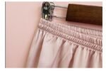 Pajama Lady Ice Silk Long Sleeve Plain Lace - Image 6