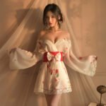 Women's Fashion Kimono Velcro Waist Seal Suit - Image 2