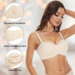 Underwear Seamless Invisible Bra Removable Push Up Thin With Steel Ring - Image 2