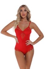 Sexy Lingerie Lace Sheer Lingerie Open Back Bodysuit Lingerie - Image 10