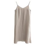 Pure Linen Slip Dress Simple Inner Wear Skirt Niche Vacation Style - Image 4