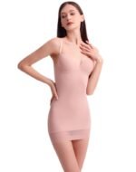 Tummy Control Cupped Full Slip Shapewear Dress | Sculpting Body Shaper - Image 8