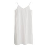 Pure Linen Slip Dress Simple Inner Wear Skirt Niche Vacation Style - Image 3