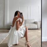 Women's Design Sense Slip Dress Backless - Image 3