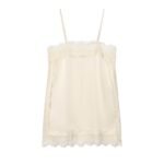 Lace-trimmed Silk-satin Slip Dress Set - Image 2