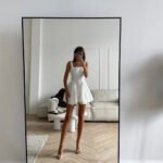 Women's Design Sense Slip Dress Backless - Image 2