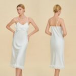 French-style Minimalist Luxury Slip Dress For Women - Image 7