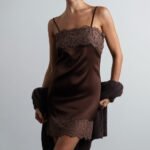 Lace Slip Dress Chic And Sexy With Lace Paneling
