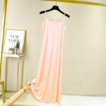 Women's Silk Slip Loose Long Dress - Image 10