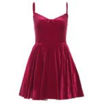 Retro-chic Sexy Backless Slip Dress - Image 7