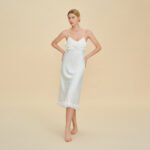 French-style Minimalist Luxury Slip Dress For Women - Image 2