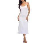 Womens Adjustable Spaghetti-strap Slip Dress - Image 3
