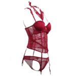 Erotic Lingerie Lace Shapewear Vest Erotic Suit - Image 3