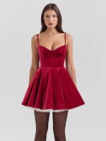 Retro-chic Sexy Backless Slip Dress - Image 4