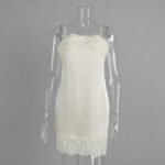 Lace Slip Dress Chic And Sexy With Lace Paneling - Image 6
