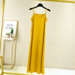 Women's Silk Slip Loose Long Dress - Image 4
