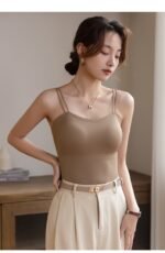 One-piece Push Up Breast Holding Long Underwear Spaghetti-strap Slip - Image 9