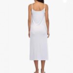 Womens Adjustable Spaghetti-strap Slip Dress - Image 2