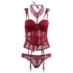 Erotic Lingerie Lace Shapewear Vest Erotic Suit - Image 2