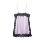 Lace-trimmed Silk-satin Slip Dress Set - Image 4