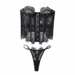Fishbone Slimming Body Shaping Sexy Lingerie Set - Image 5